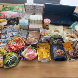 A collection of snacks from Sapporo, Osaka, Tokyo and random convenience stores