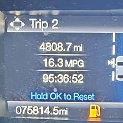 Here are the total miles!!!