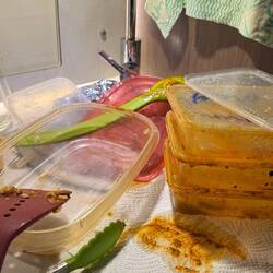 Das muss man zeigen.. Abwaschberg gestern Abend