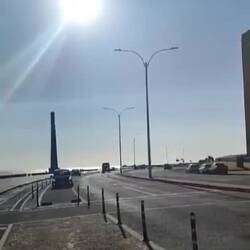 Der Blaubär an der Rambla in Montevideo 💪