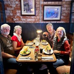 Whites Pub for lunch.