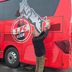 Micha und Plautzi 🐇 und der FC ⚽️⚽️⚽️