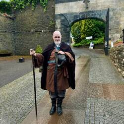 Our guide for the Ghost Walk