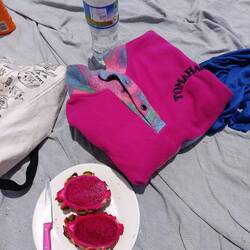 Leckere Drachenfrucht gegönnt! Fazit von Sophia: Sie schmeckt nicht so Pink wie sie aussieht!