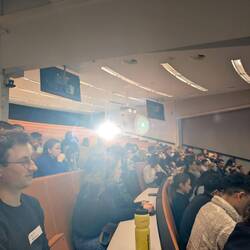 Sogar ein kleines bisschen Sonne im Vorlesungssaal