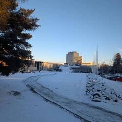 Schönes Wetter! Hervanta Campus!