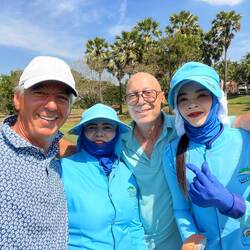 Leonarno ist Franzose (Korsika) und Lebt auf Koh Samui, kommt gelegentlich nach Hua Hin zum Golfen 🏌🏽‍♂️