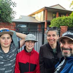 Das Haus der Gastfamilie von Nicole