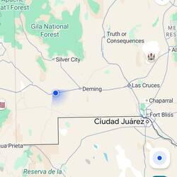 Wir sind in New México