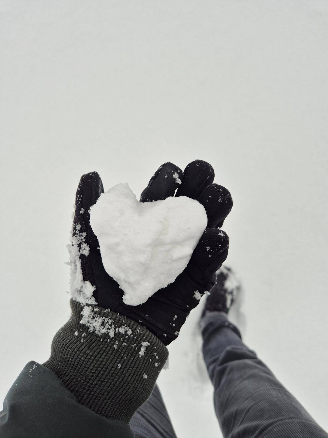ein Herz für Winter - aber nur wenn Schnee mit dabei ist :-)