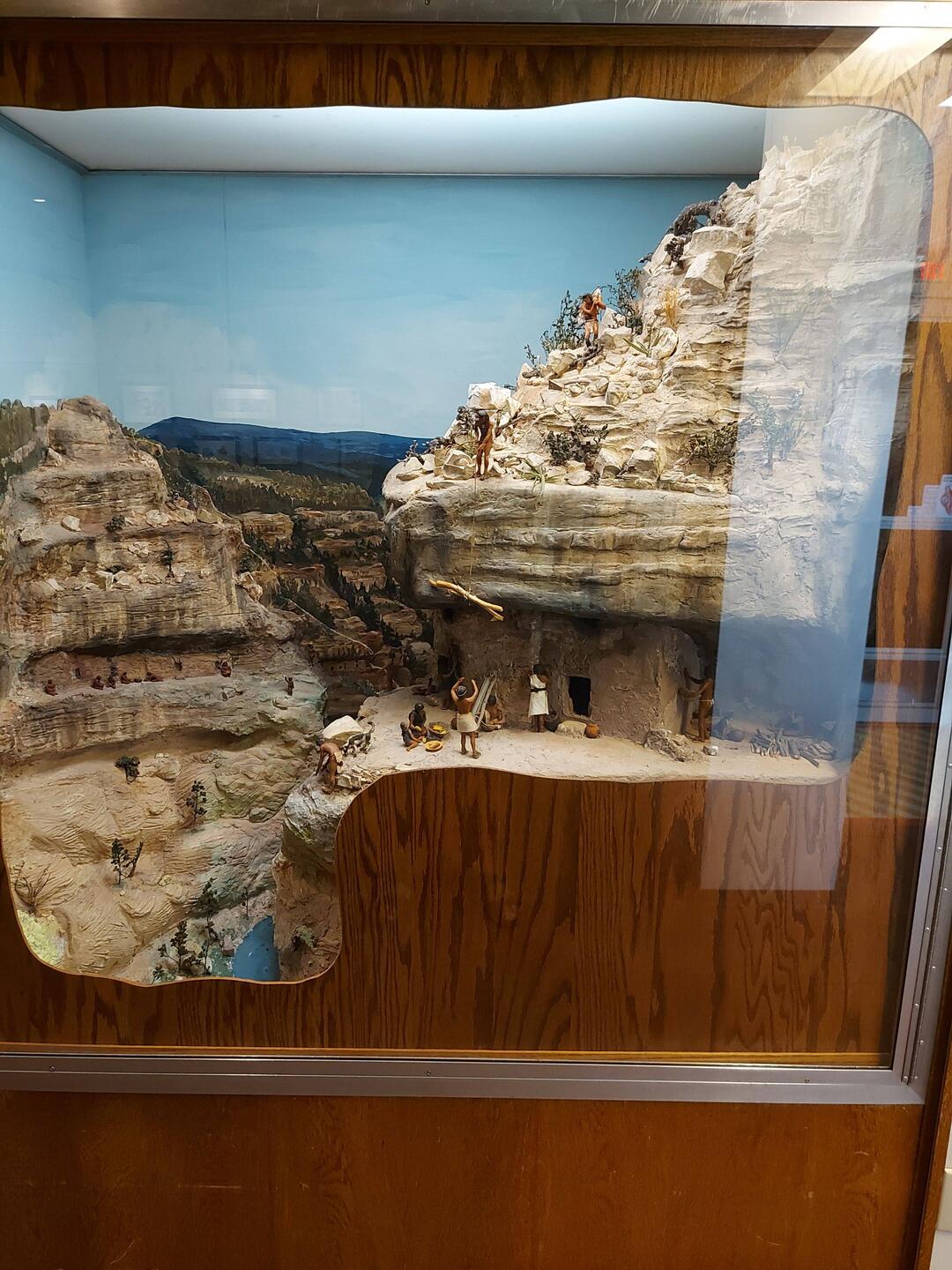 Die Insel im Modell.