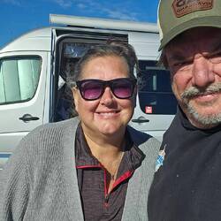 Met new friend Stacey.