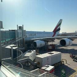 Der zweite Flieger war doppelstöckig
