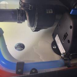 Frostwächter verliert Wasser?