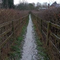 Public walkway, Corhampton