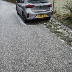 Parked the car for a few minutes...