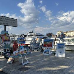 Am Hafen von Saint-Tropez