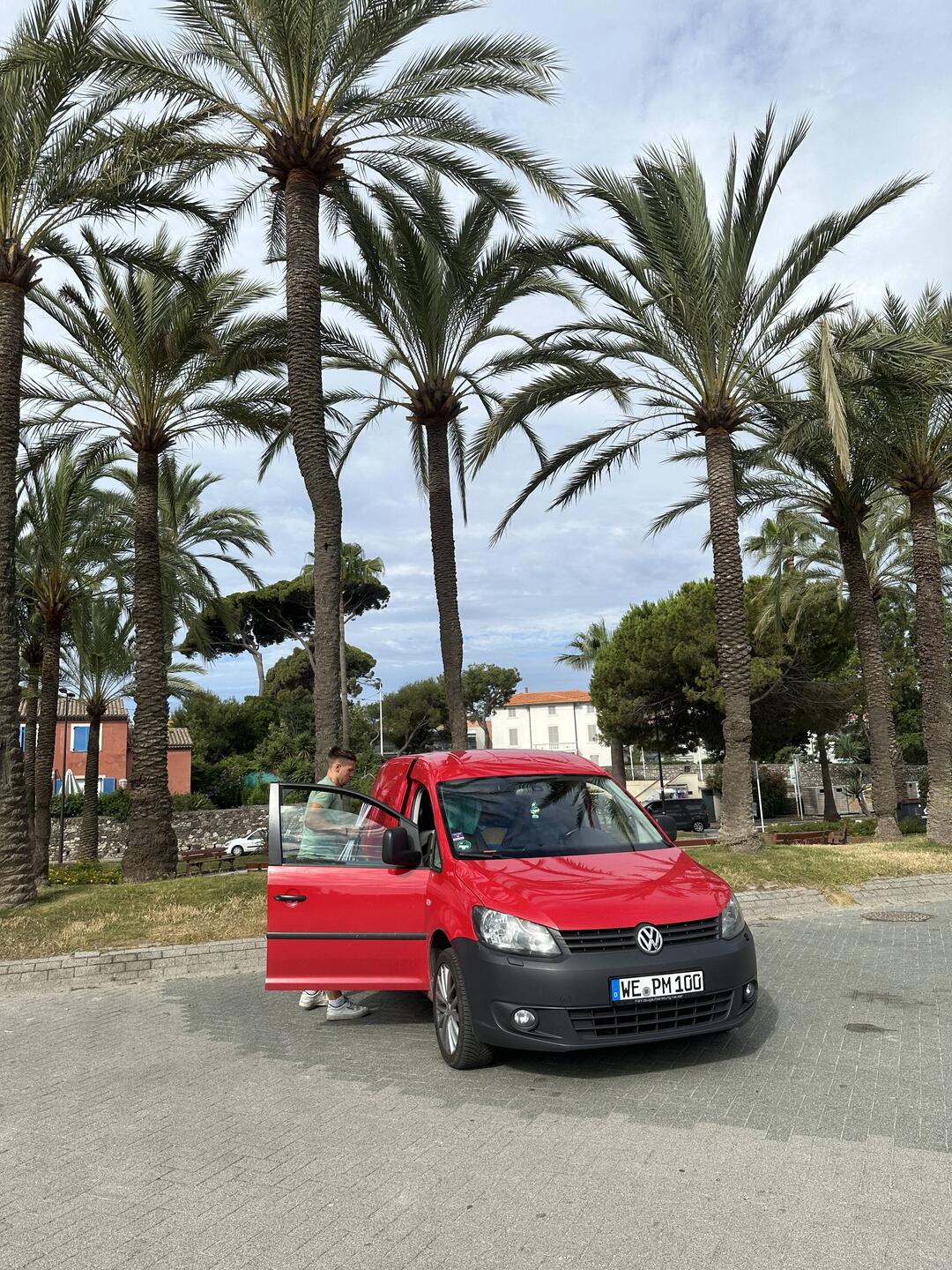 Schlafplatz in Antibes