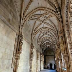 Look at all those carved statues/part of each arch