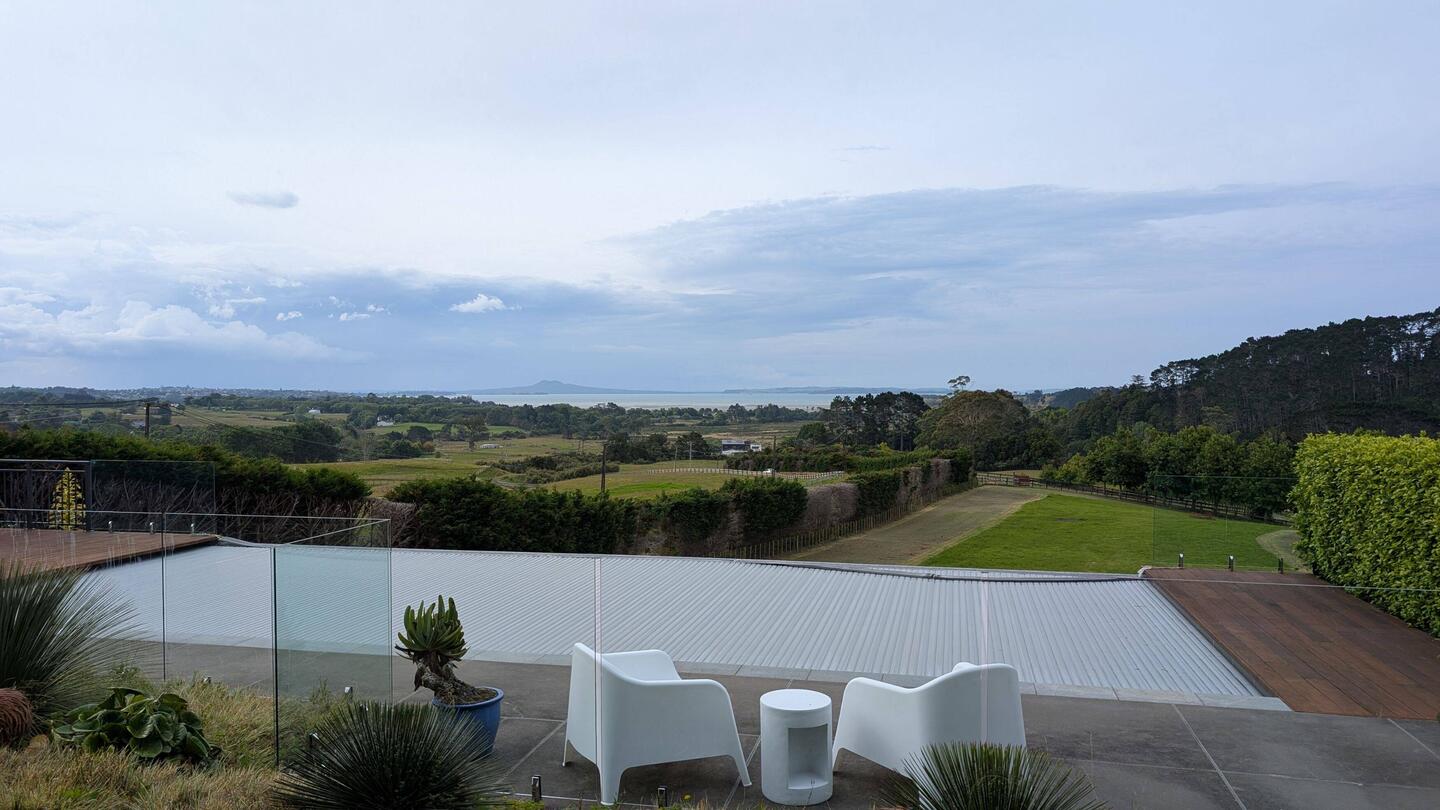 The view from Katja and Steve's house.