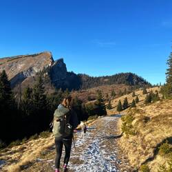 Wir nehmen die Route zum Mönichsee und..