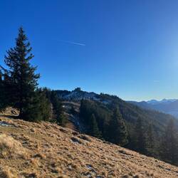 ..werfen einen letzten Blick zurück auf das heutige Tagesziel,..
