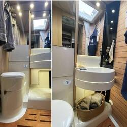 ..und ich nutze die Regenphase und PUTZE wieder einmal gründlich das Bad und WC 👍🏻