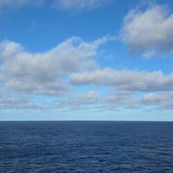 Morgens der Blick vom Balkon