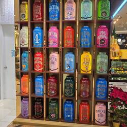 Nice tea display at Saigon Centre