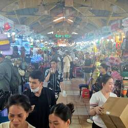 Ben Thanh Market is an iconic, now tourist market