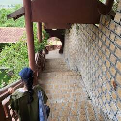 Beaucoup, beaucoup d'escaliers 😅