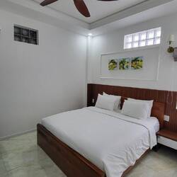 Notre chambre à Chau-doc au calme et très confortable 🙏