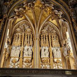 Elaborate stone carving that caught my eye