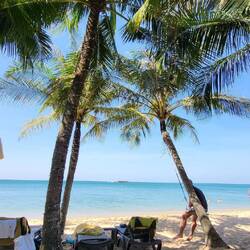 En attente de notre chambre , il est 11h 😇