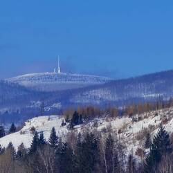 Oben ist alles vereist