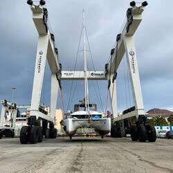 Da hängt sie wieder in den Seilen 😔