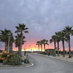 .... ABENDSTIMMUNG am Platz Sonnenuntergang 🌞 grande Erlebnis 😂😎