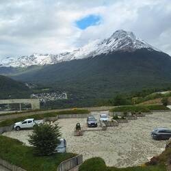 Blick aus unserem Zimmer