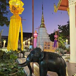 Wat Chedi Luang in Chiang Mai