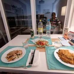 Abendessen mit Blick