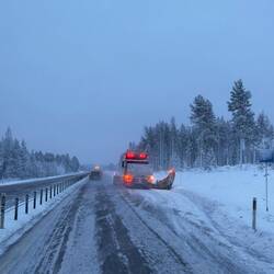 Ab Skellefteå Schneefall