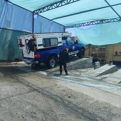 Der ganze Salz der Meeresluft und des Strandes werden runtergewaschen.