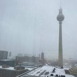 Schnee und Stromausfall