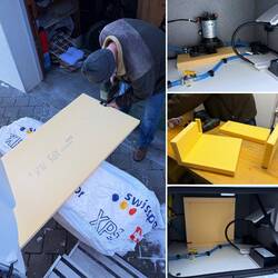 Schutz vor Beschädigung & Kälte der Wasserpumpe Toilette