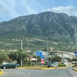 ..von der östlichen Seite in Messenien haben wir so schön auf diese Berge gesehen🤩🌄