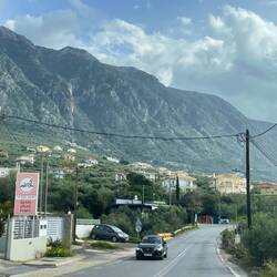 ..nun sehen wir das Taygetos-Gebirge ganz nah 👏🏻🤩