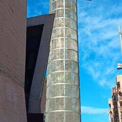 Wir sind faul und nehmen den Fahrstuhl nach oben