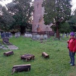 The old tower, Shedfield Church