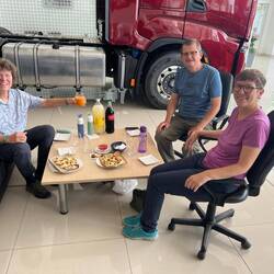 Mittagspause bei iveco