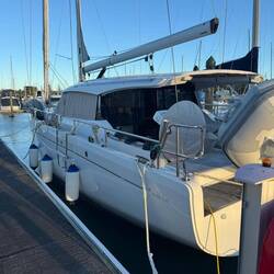 Kassie is a Moody 41 DS sailboat.